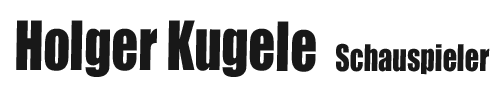 Holger Kugele - Schauspieler Logo